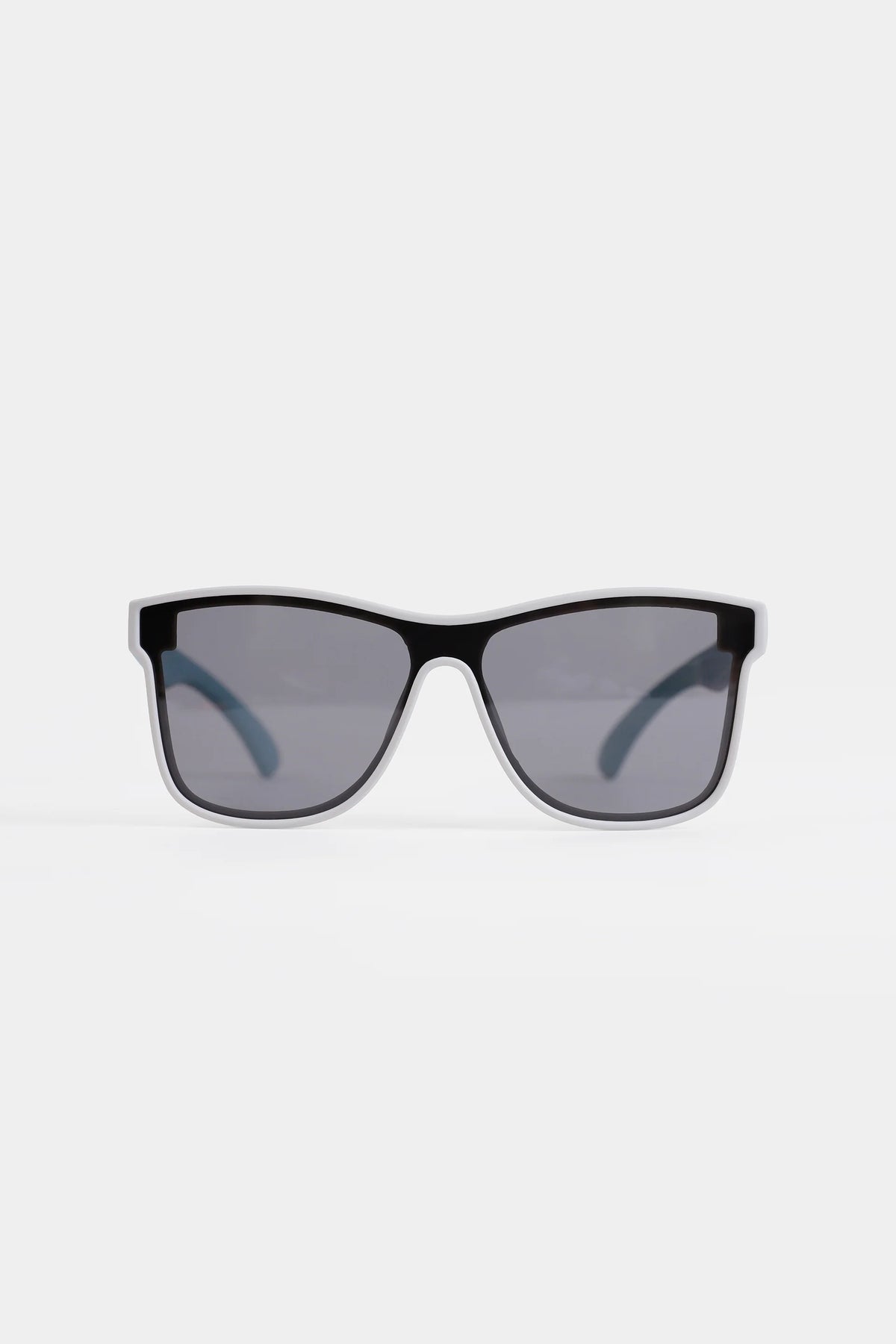 Oversized Sunglasses With Contrast Temple - Cougar Clothing