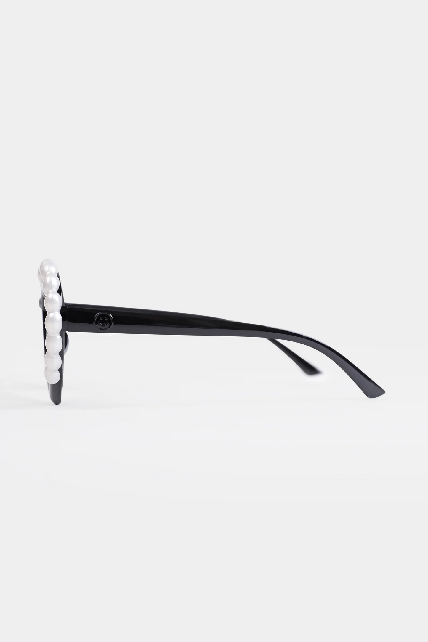 Pearly Embellished Heart-Frame Sunglasses - Cougar Clothing