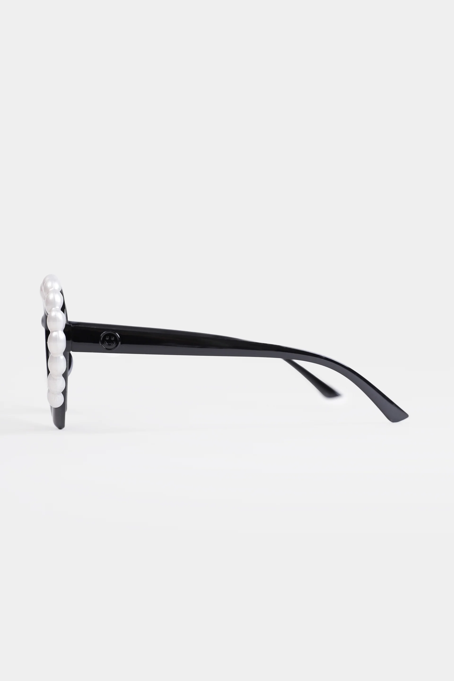 Pearly Embellished Heart-Frame Sunglasses - Cougar Clothing