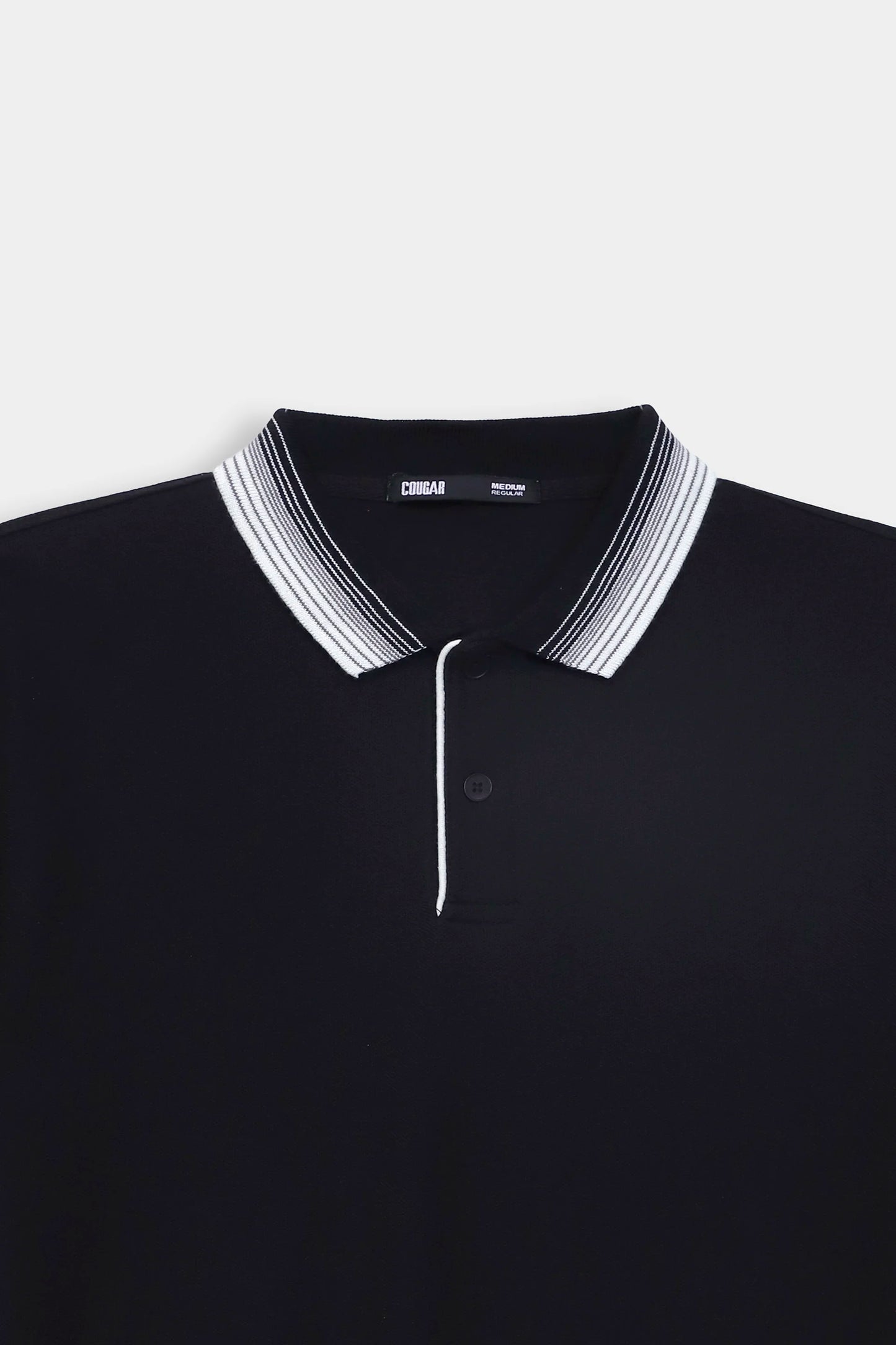 Tipped Honeycomb Polo - Cougar Clothing