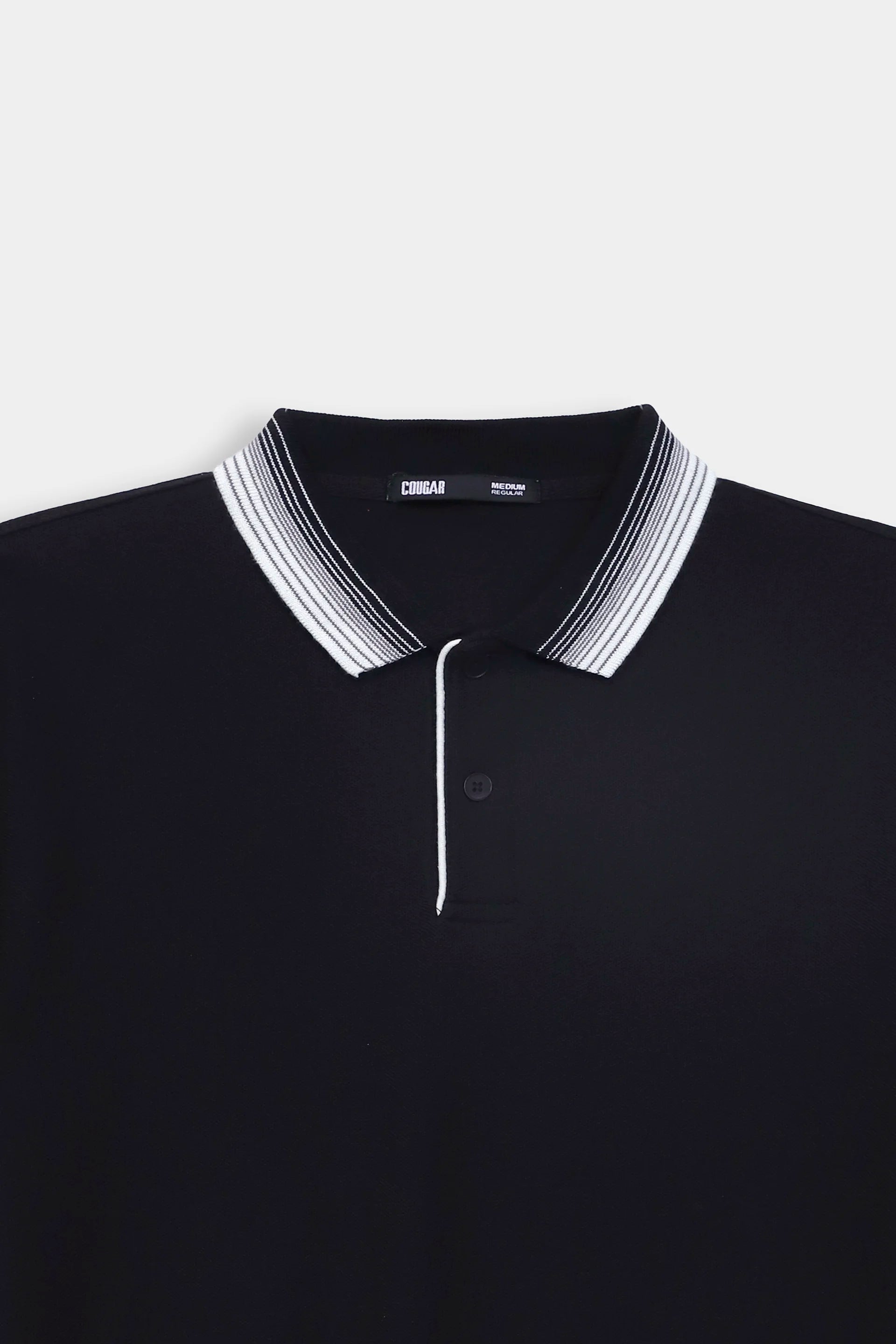 Tipped Honeycomb Polo - Cougar Clothing