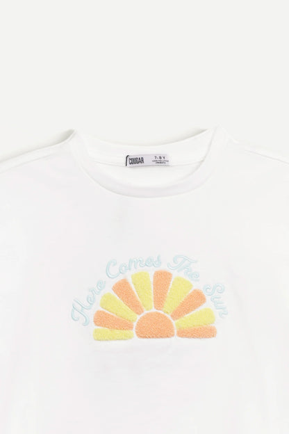 Embroidered Sunny T-Shirt - Cougar Clothing