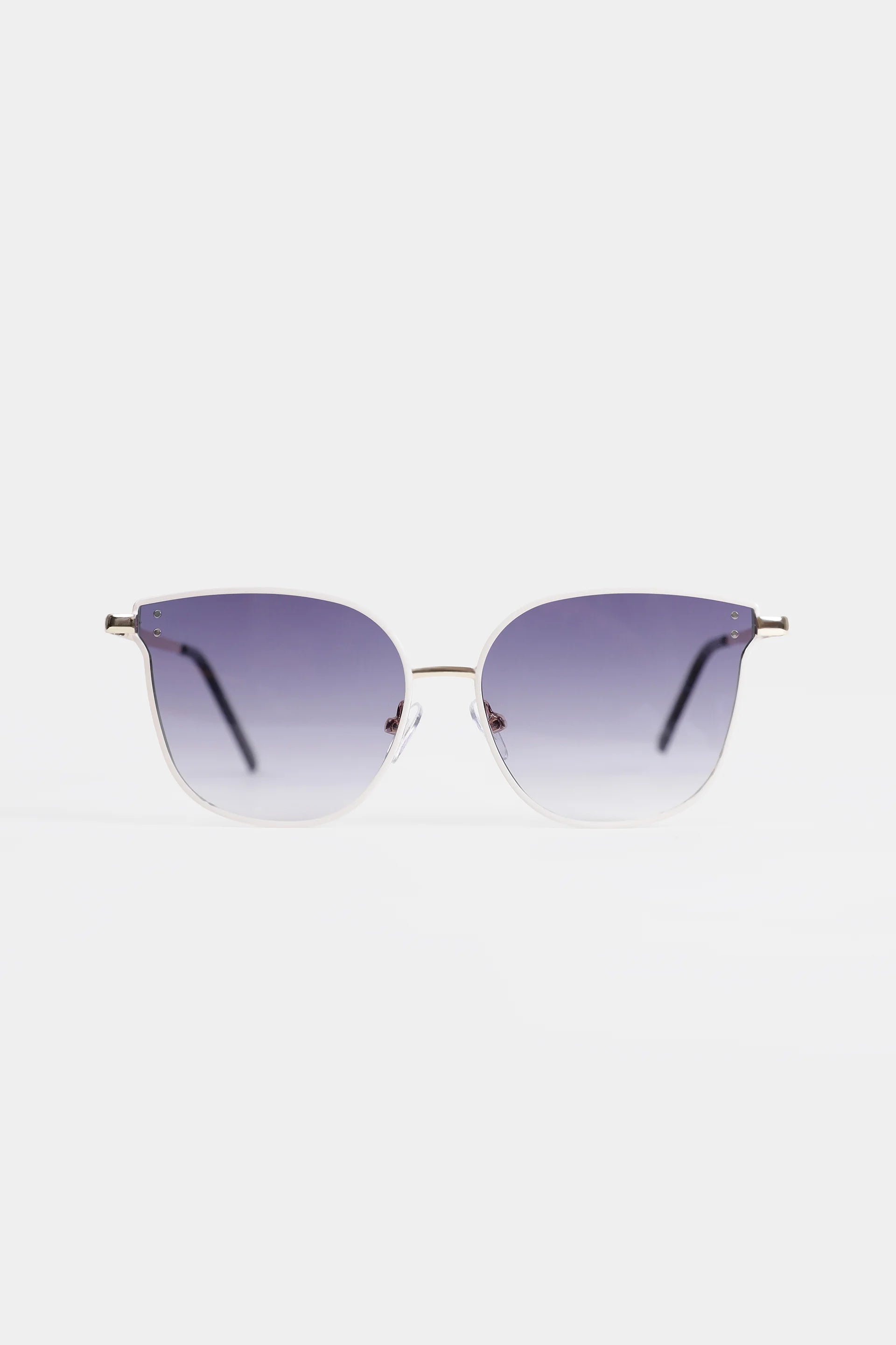 Gradient Metallic-Framed Sunglasses - Cougar Clothing