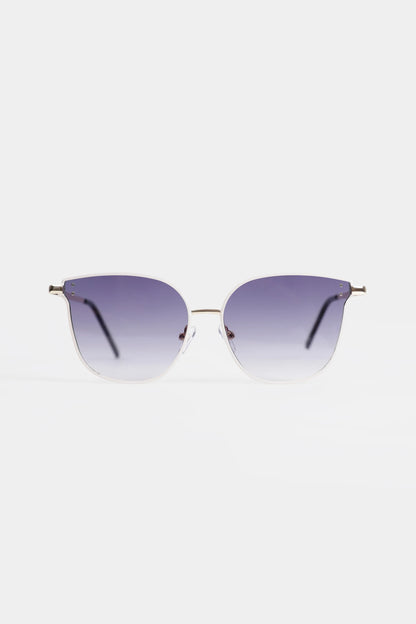 Gradient Metallic-Framed Sunglasses - Cougar Clothing