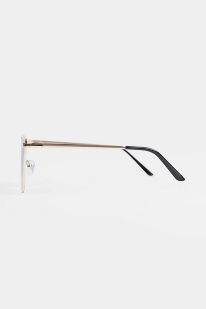 Gradient Metallic-Framed Sunglasses - Cougar Clothing