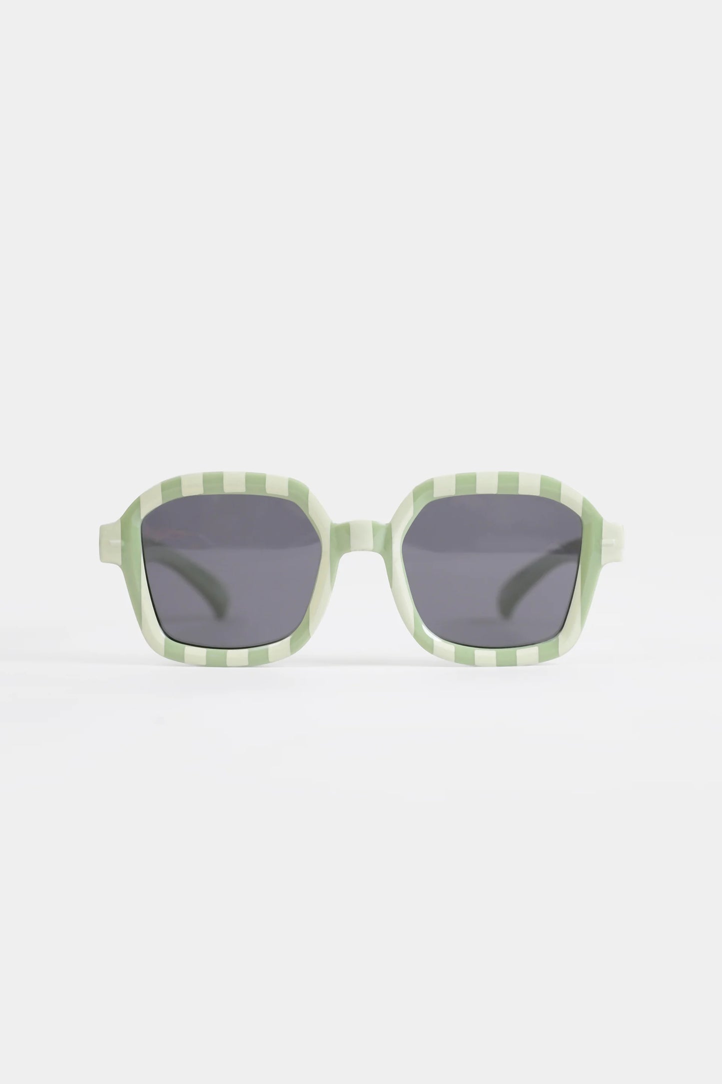Striped Frame Sunglasses - Cougar Clothing