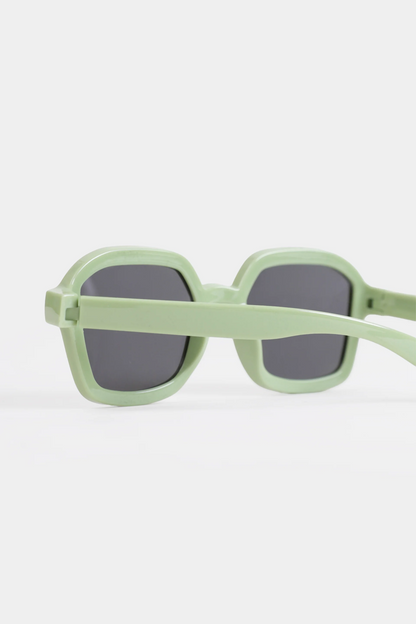 Striped Frame Sunglasses - Cougar Clothing