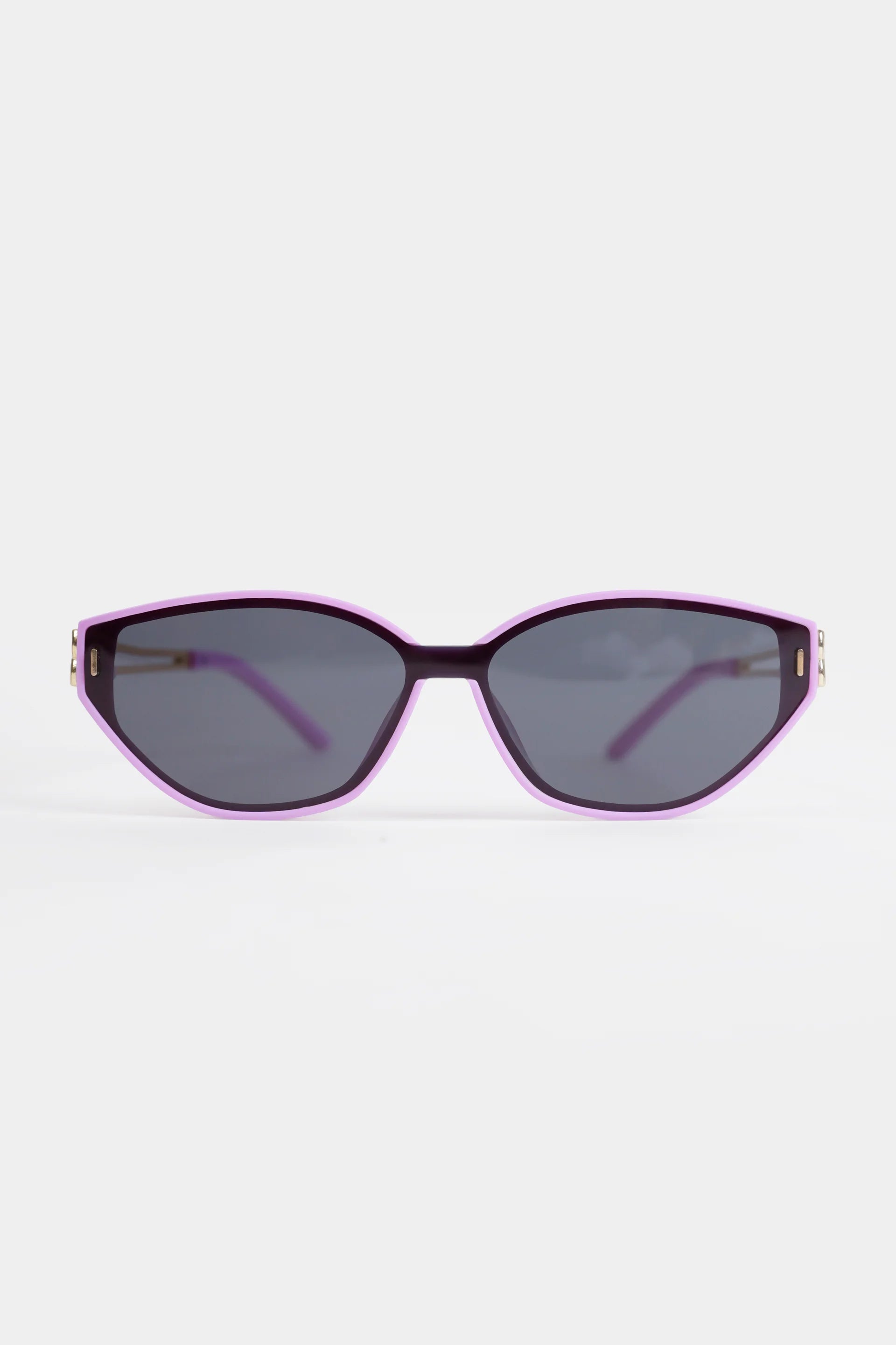 Sunglasses With Metallic Temple - Cougar Clothing