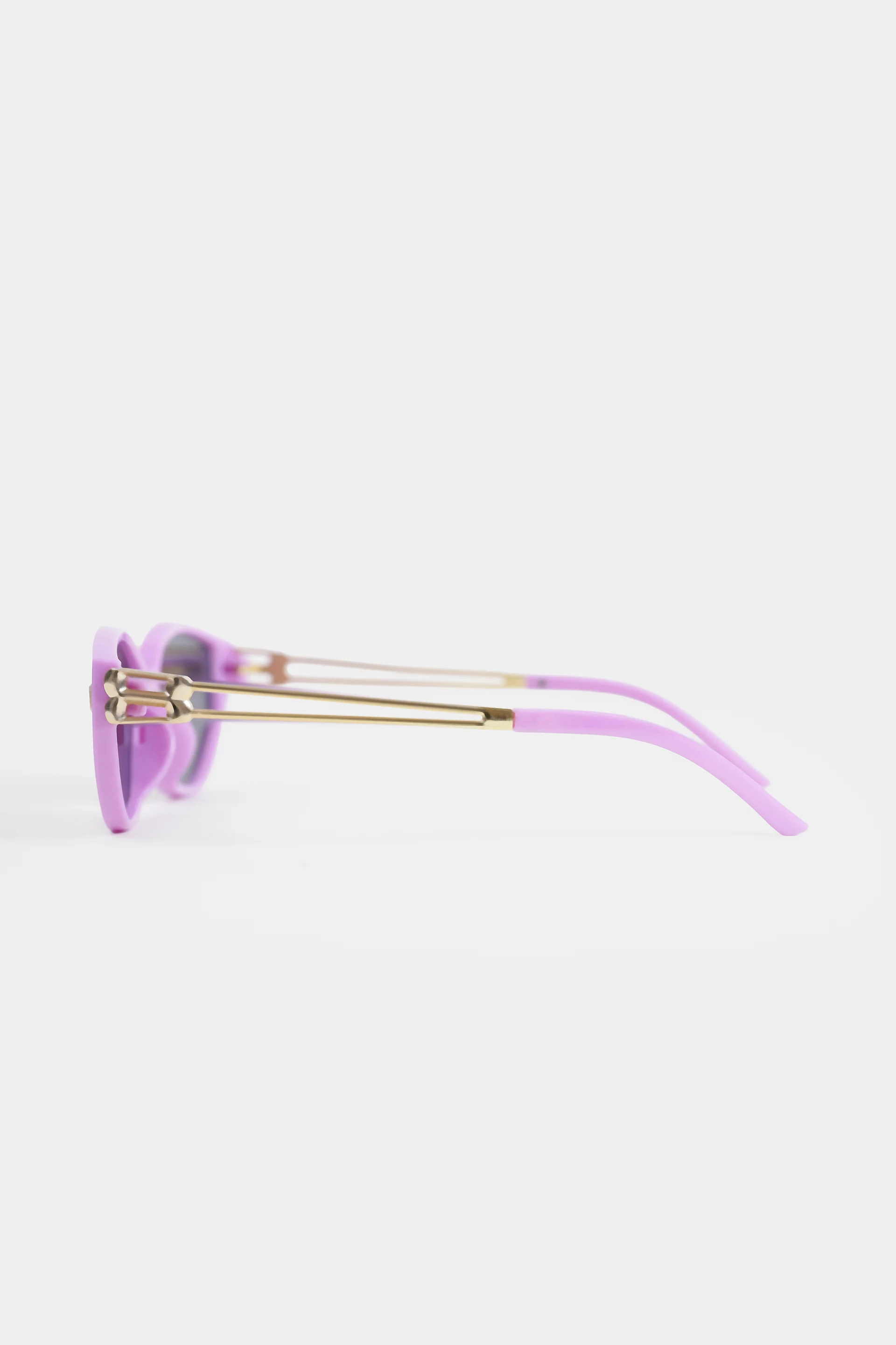 Sunglasses With Metallic Temple - Cougar Clothing