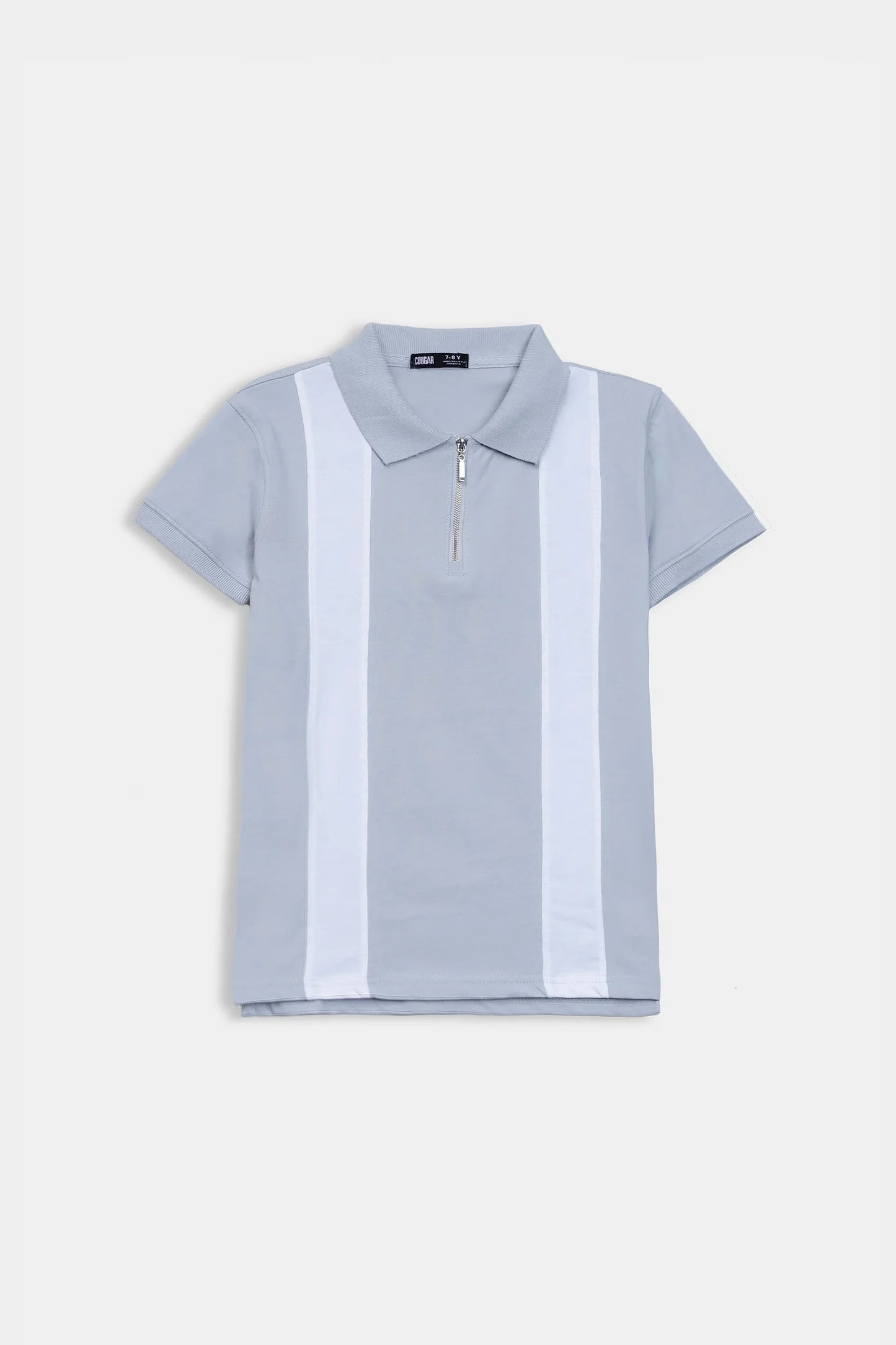 Paneled Jersey Polo - Cougar Clothing