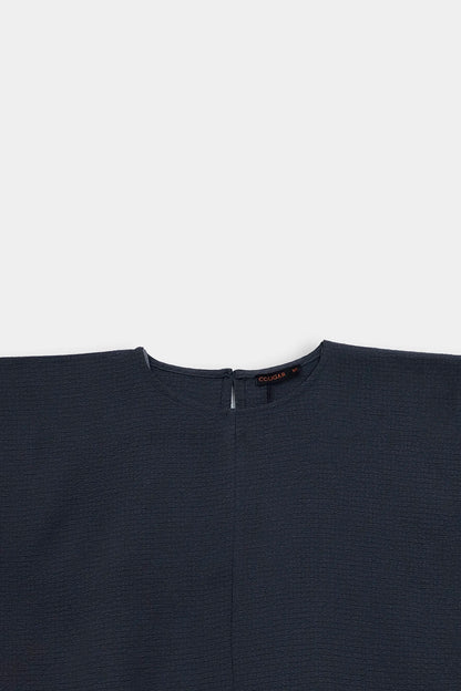 Bat Sleeve Top With Tie Details - Cougar Clothing