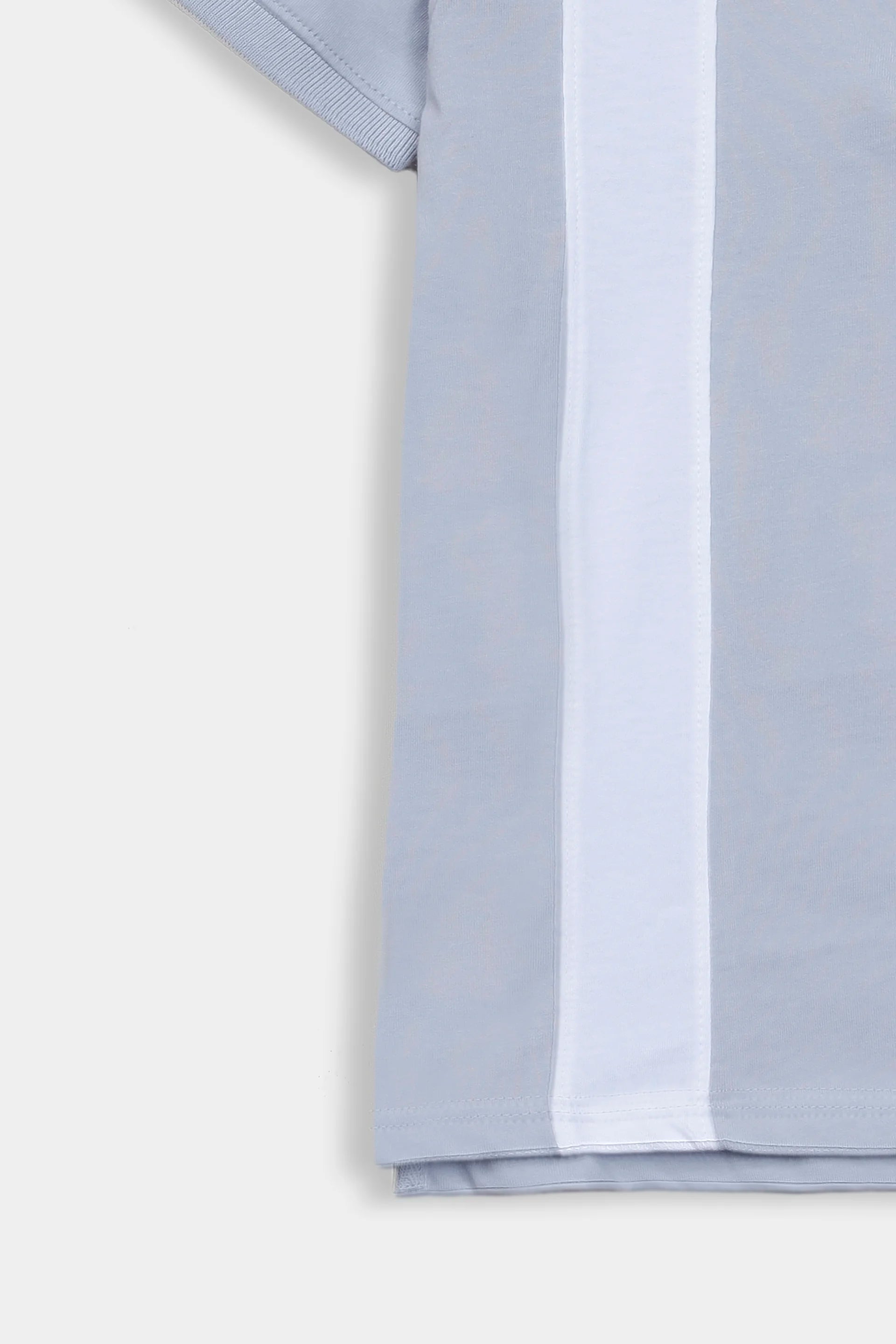 Paneled Jersey Polo - Cougar Clothing
