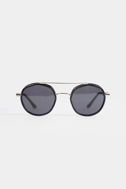 Double Bridge Metal-Frame Sunglasses - Cougar Clothing
