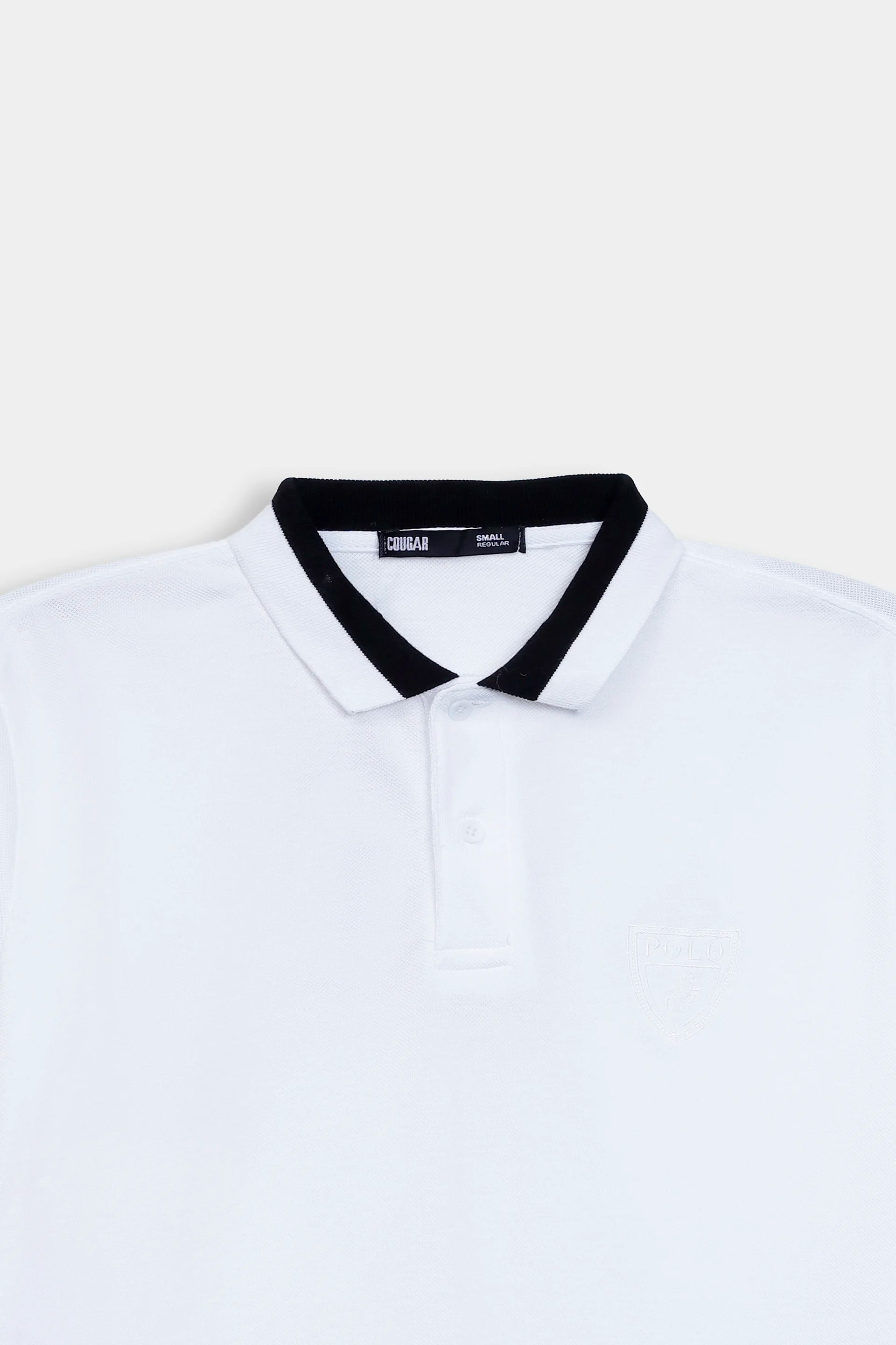 Tipped Pique Polo - Cougar Clothing