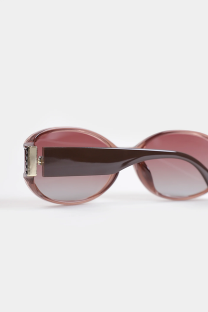 Oval Gradient Sunglasses - Cougar Clothing