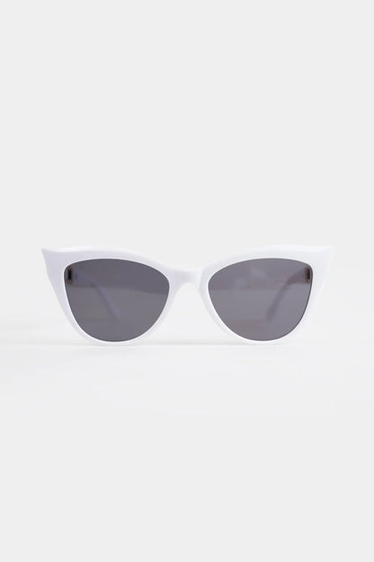 Cat-Eye Sunglasses With Contrast Temple - Cougar Clothing