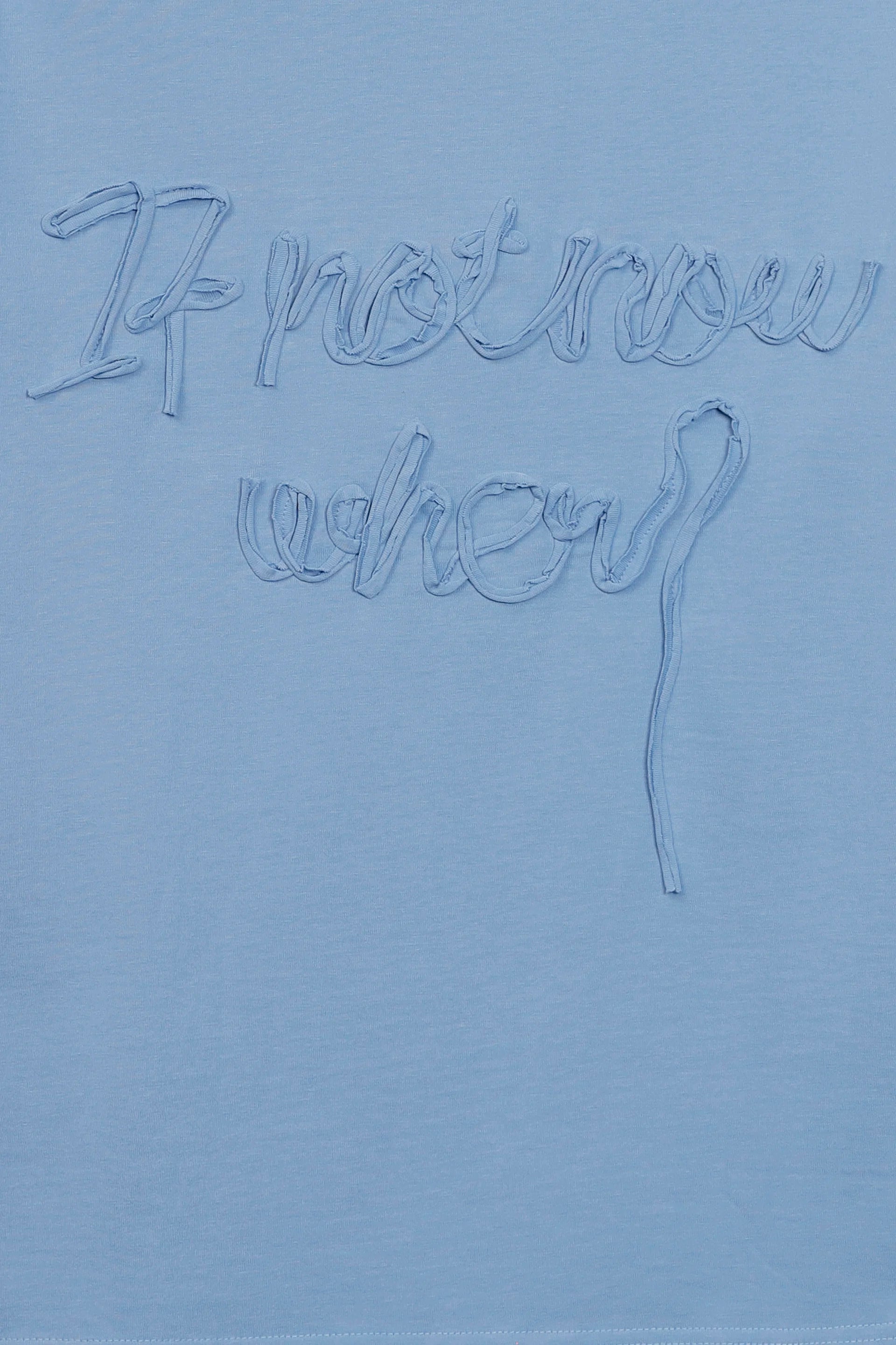 Applique Embroidered T-Shirt - Cougar Clothing
