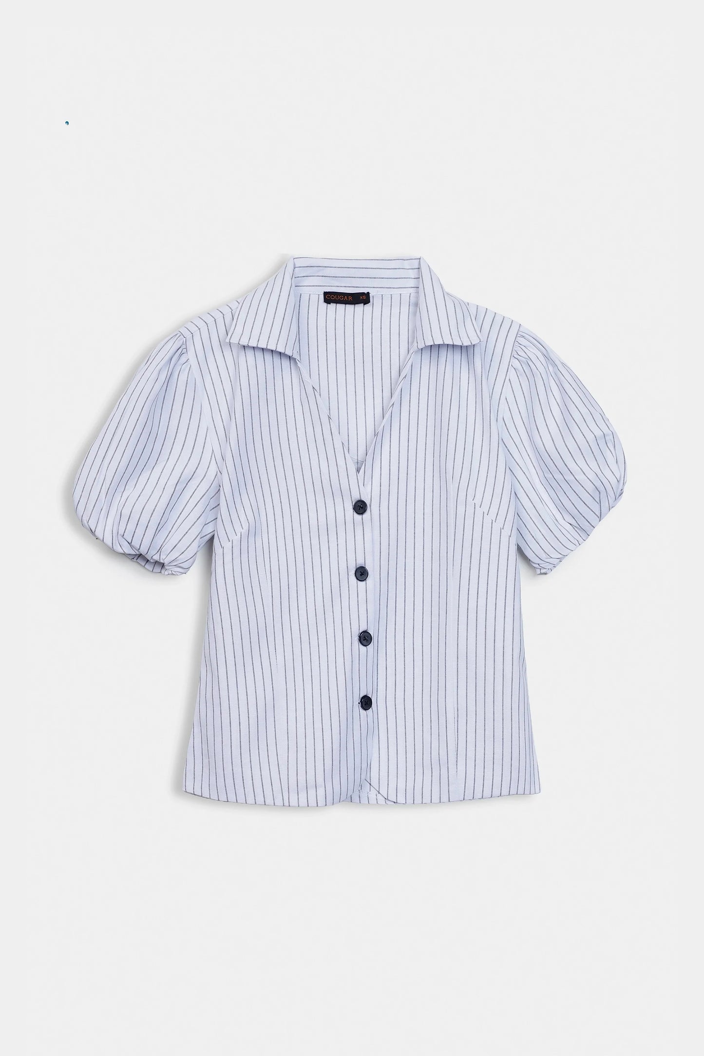 Shirt With Puff Sleeves - Cougar Clothing
