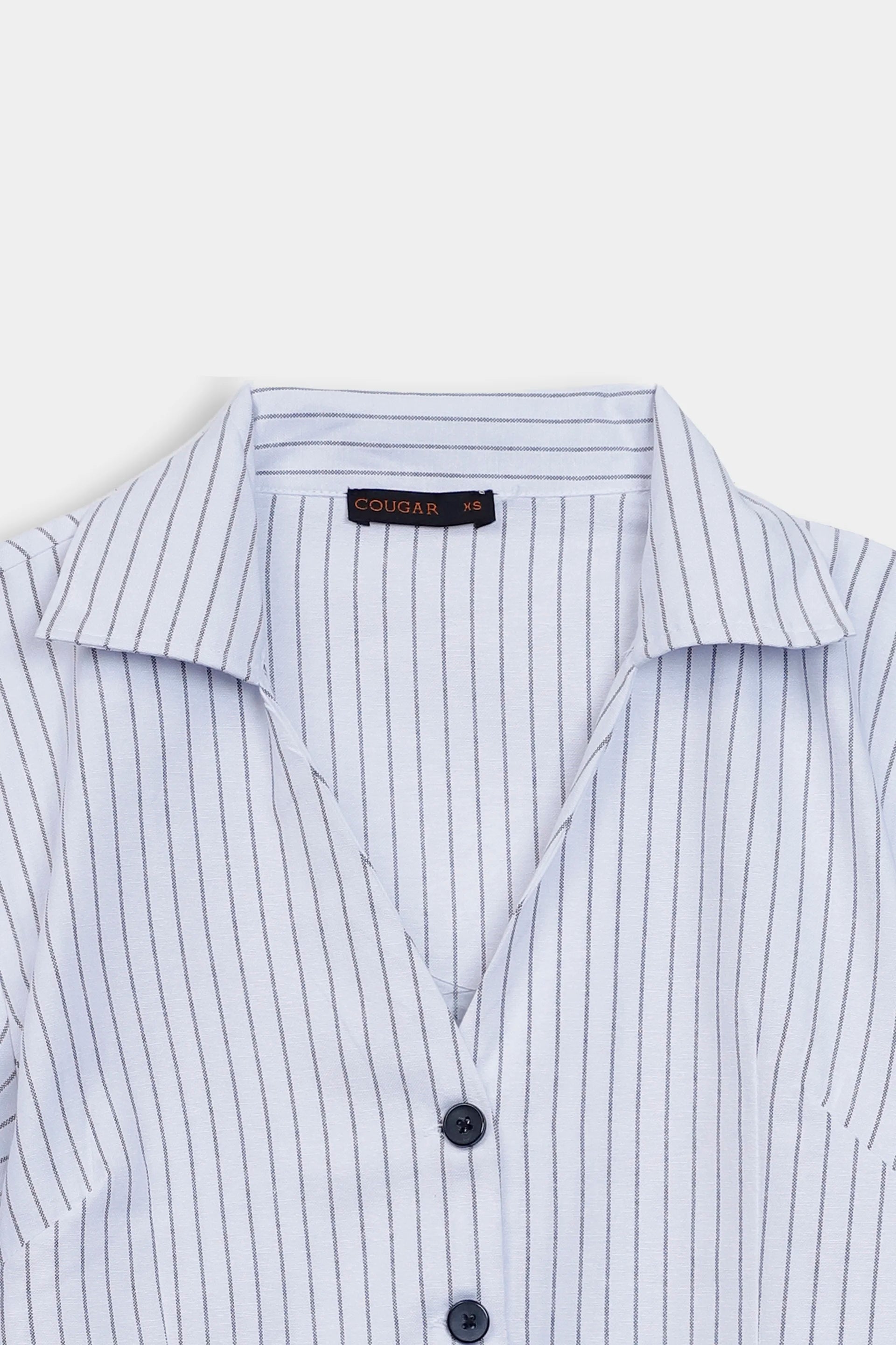 Shirt With Puff Sleeves - Cougar Clothing