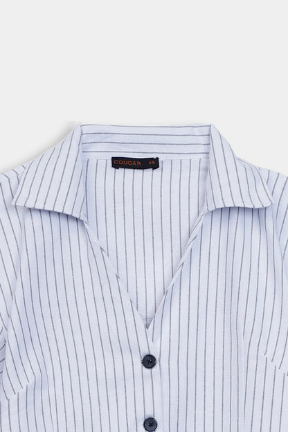 Shirt With Puff Sleeves - Cougar Clothing