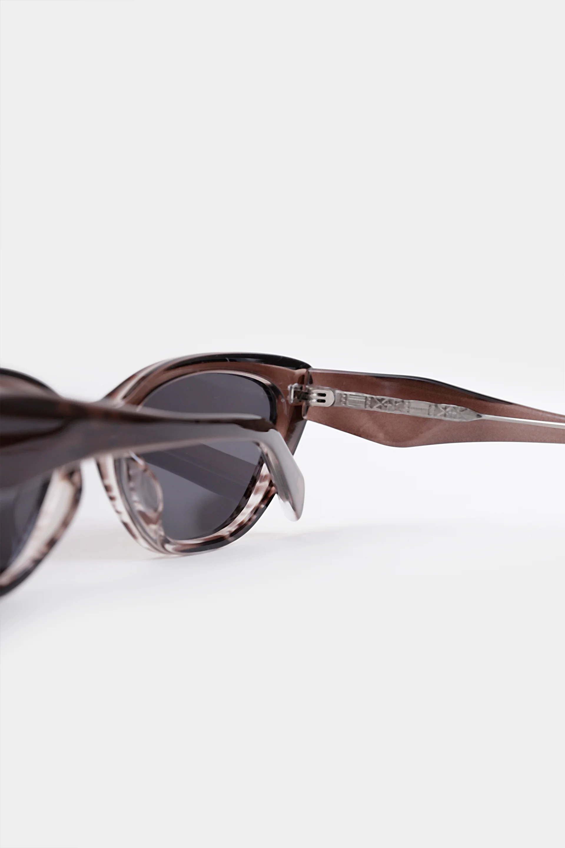 Striped Frame Sunglasses - Cougar Clothing