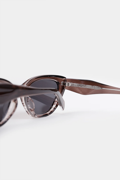Striped Frame Sunglasses - Cougar Clothing