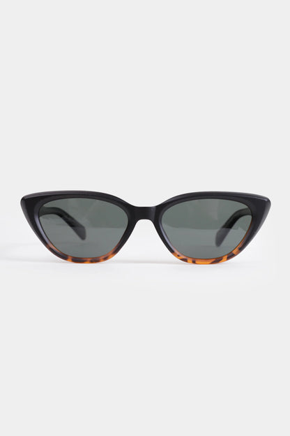 Contrast Cat-Eye Sunglasses - Cougar Clothing