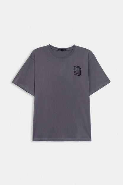 Embroidered Retro T-Shirt - Cougar Clothing