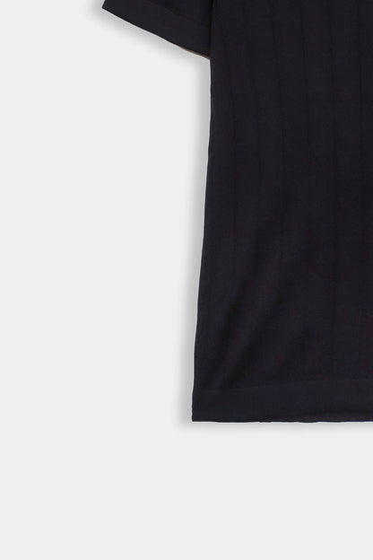 Johnny Collar Rib Knit Polo - Cougar Clothing