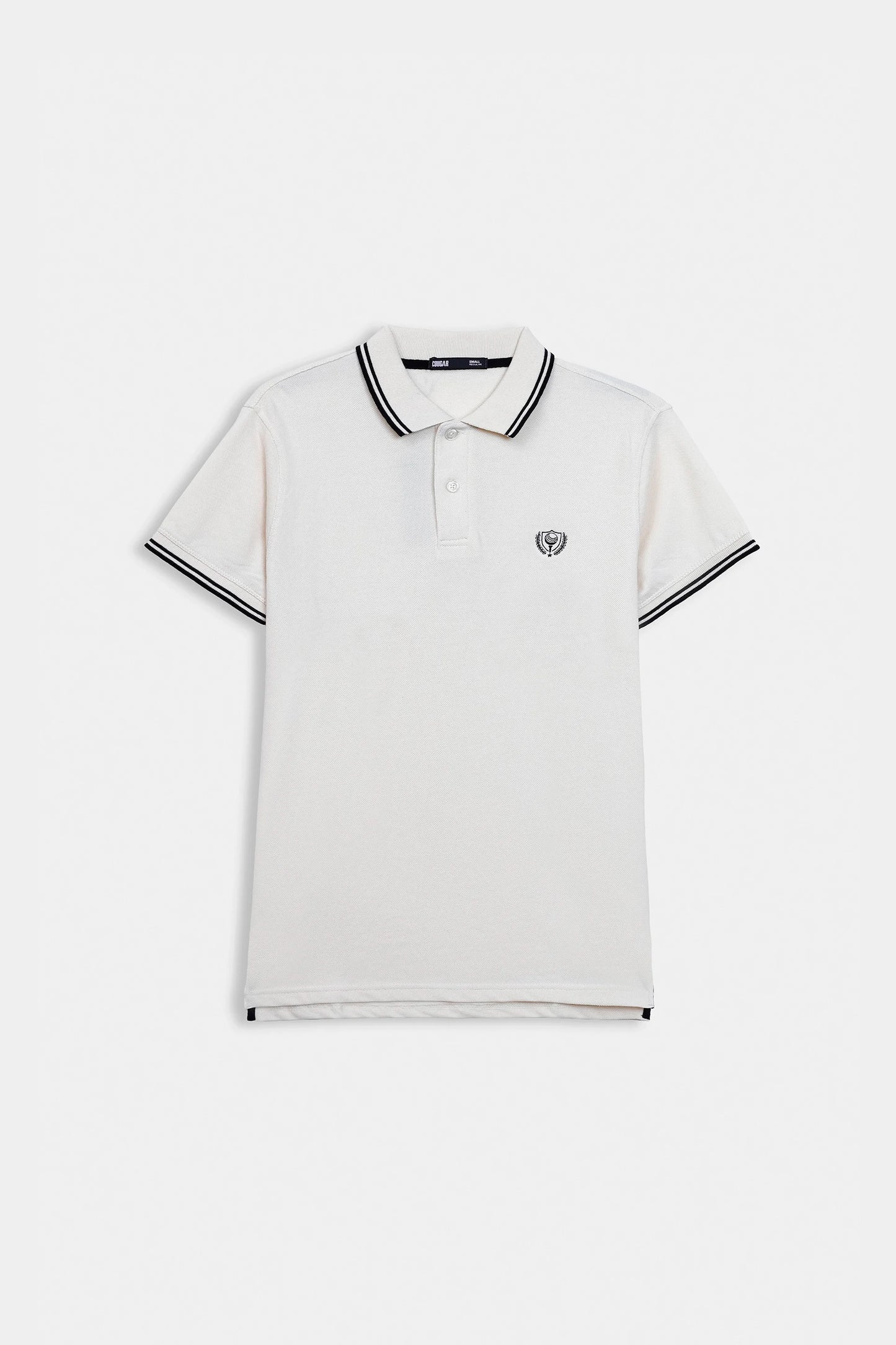 Pique Polo with Tipping - Cougar Clothing