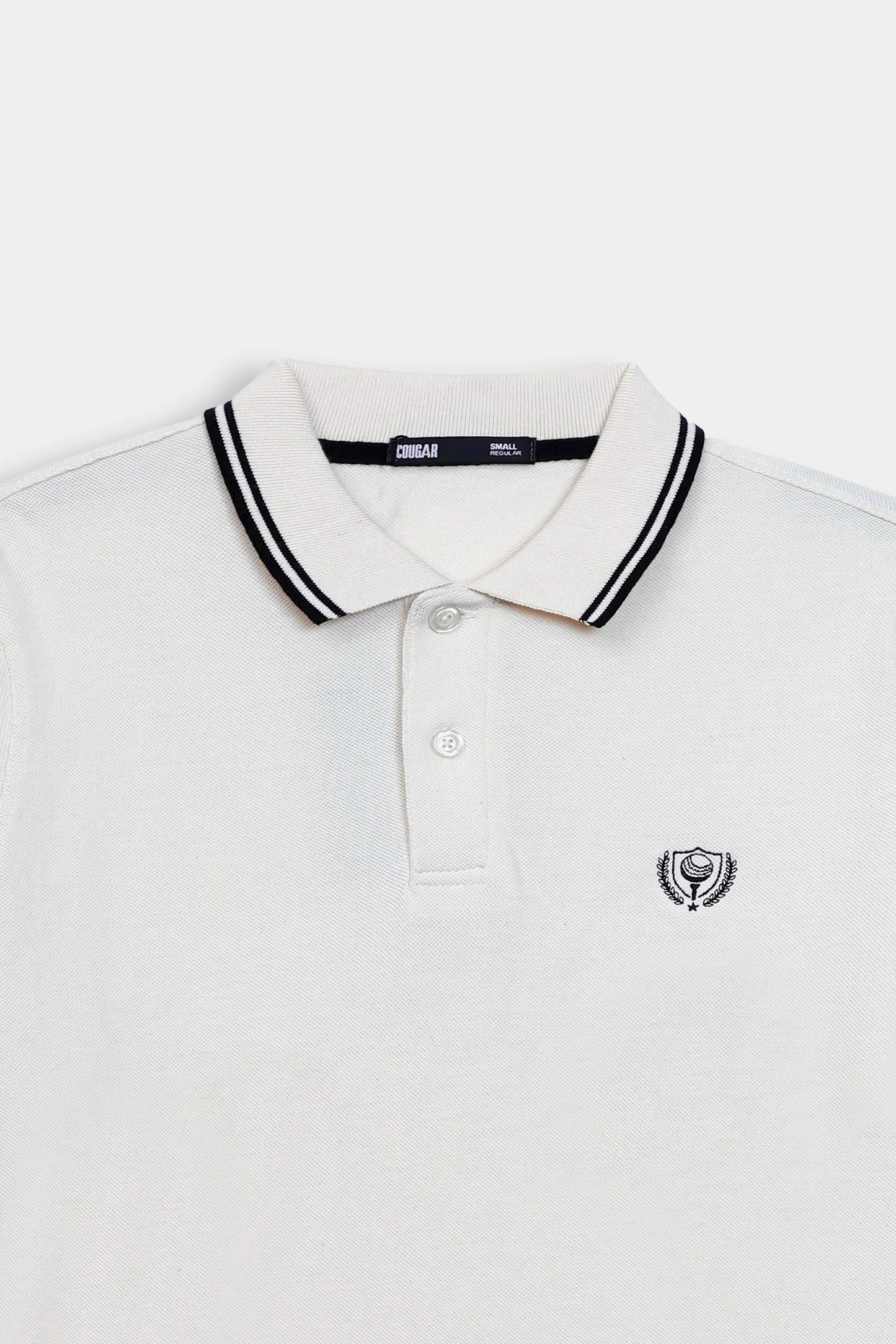 Pique Polo with Tipping - Cougar Clothing