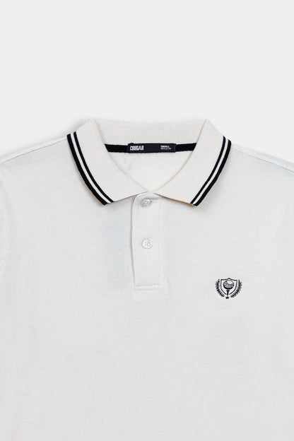 Pique Polo with Tipping - Cougar Clothing
