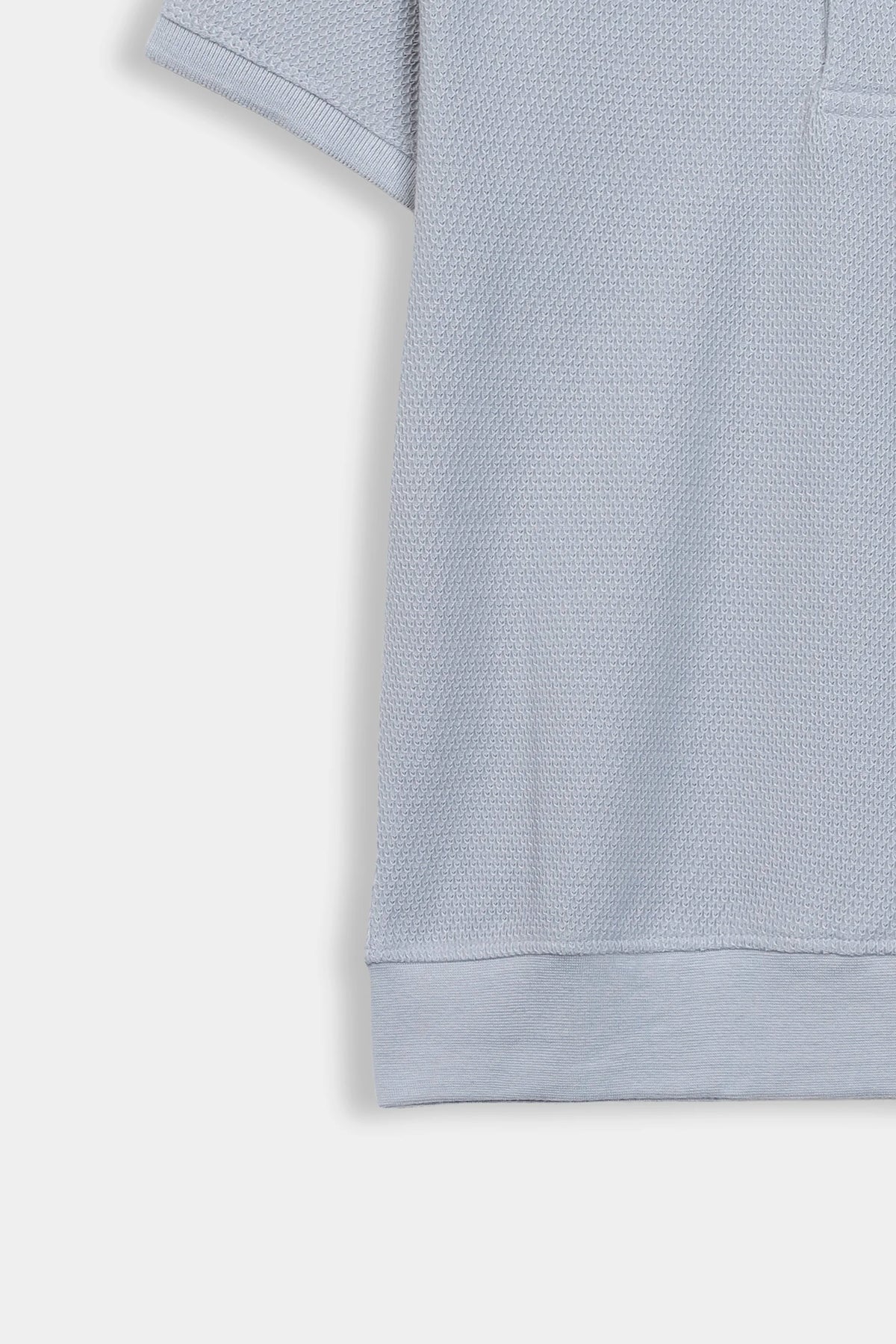 Popcorn Knit Polo - Cougar Clothing