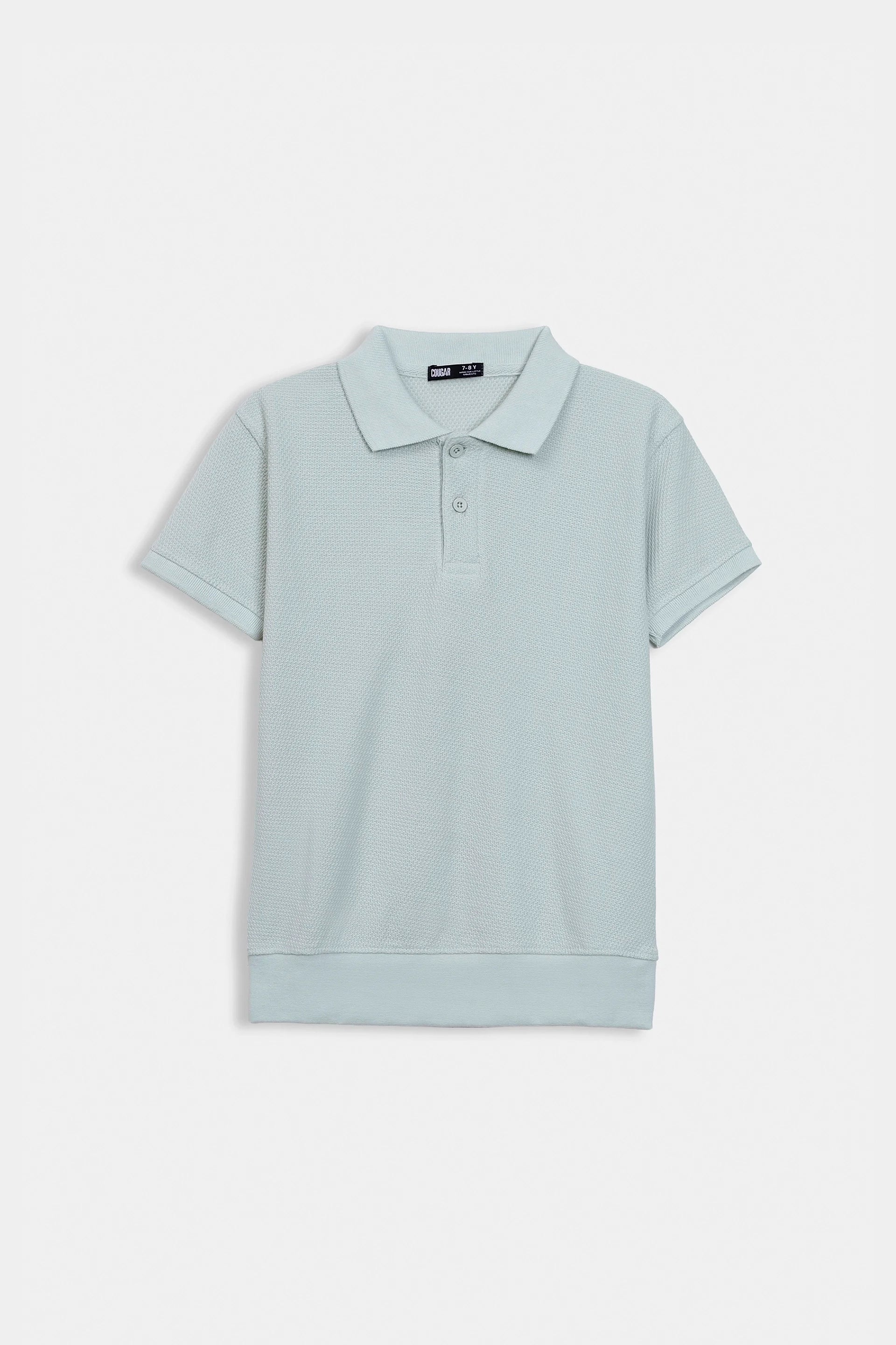 Popcorn Knit Polo - Cougar Clothing