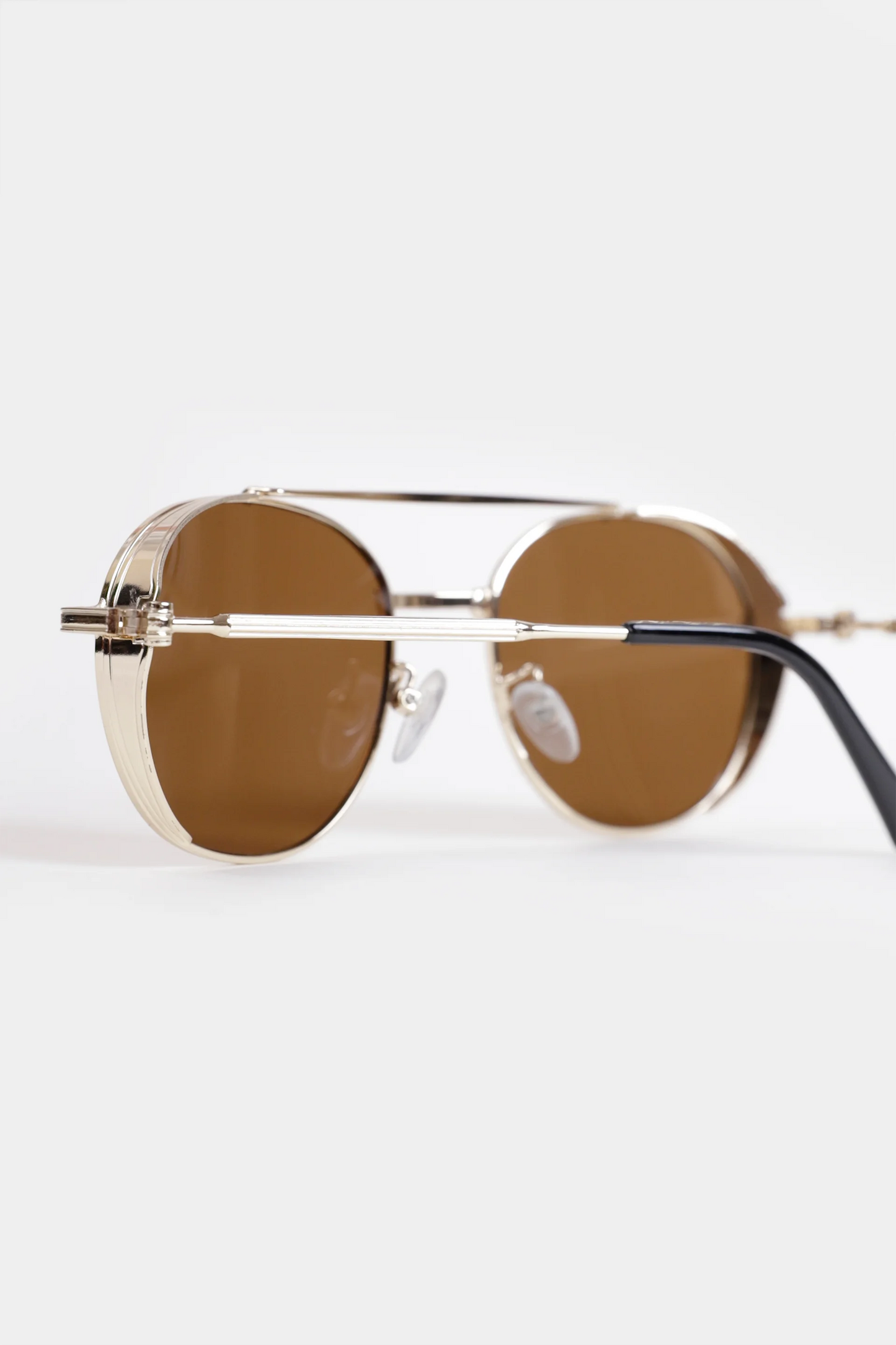 Double Bridge Round Sunglasses - Cougar Clothing