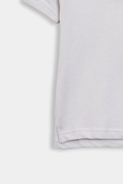 Open Collar Pique Polo - Cougar Clothing