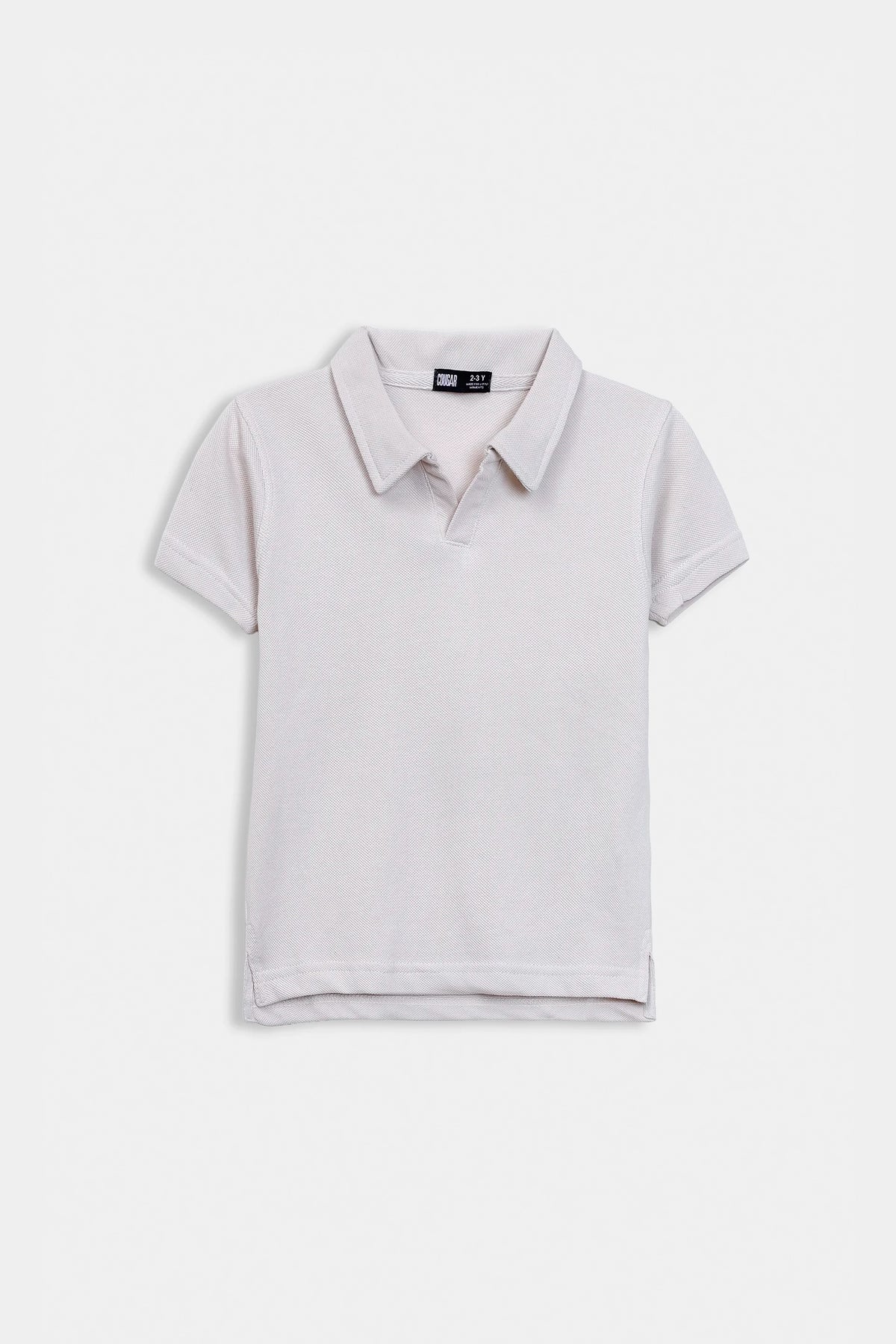 Open Collar Pique Polo - Cougar Clothing