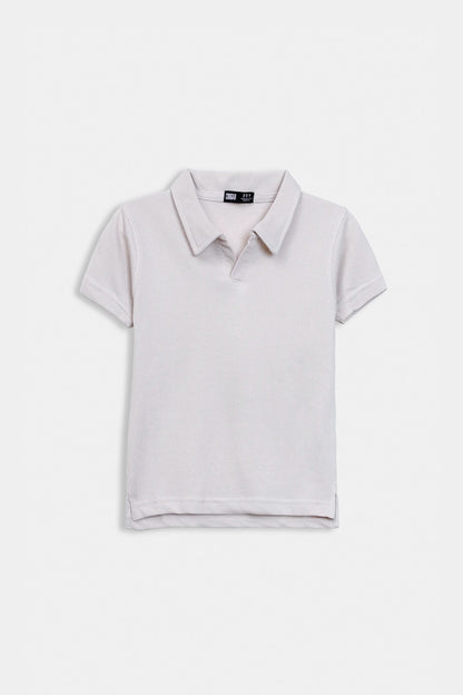 Open Collar Pique Polo - Cougar Clothing