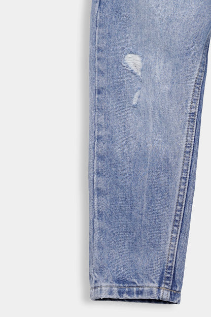 Relaxed Fit Ripped Jeans - Cougar Clothing