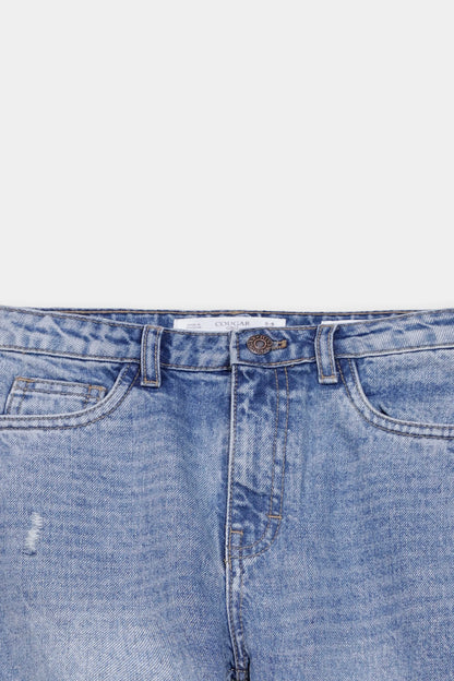 Relaxed Fit Ripped Jeans - Cougar Clothing