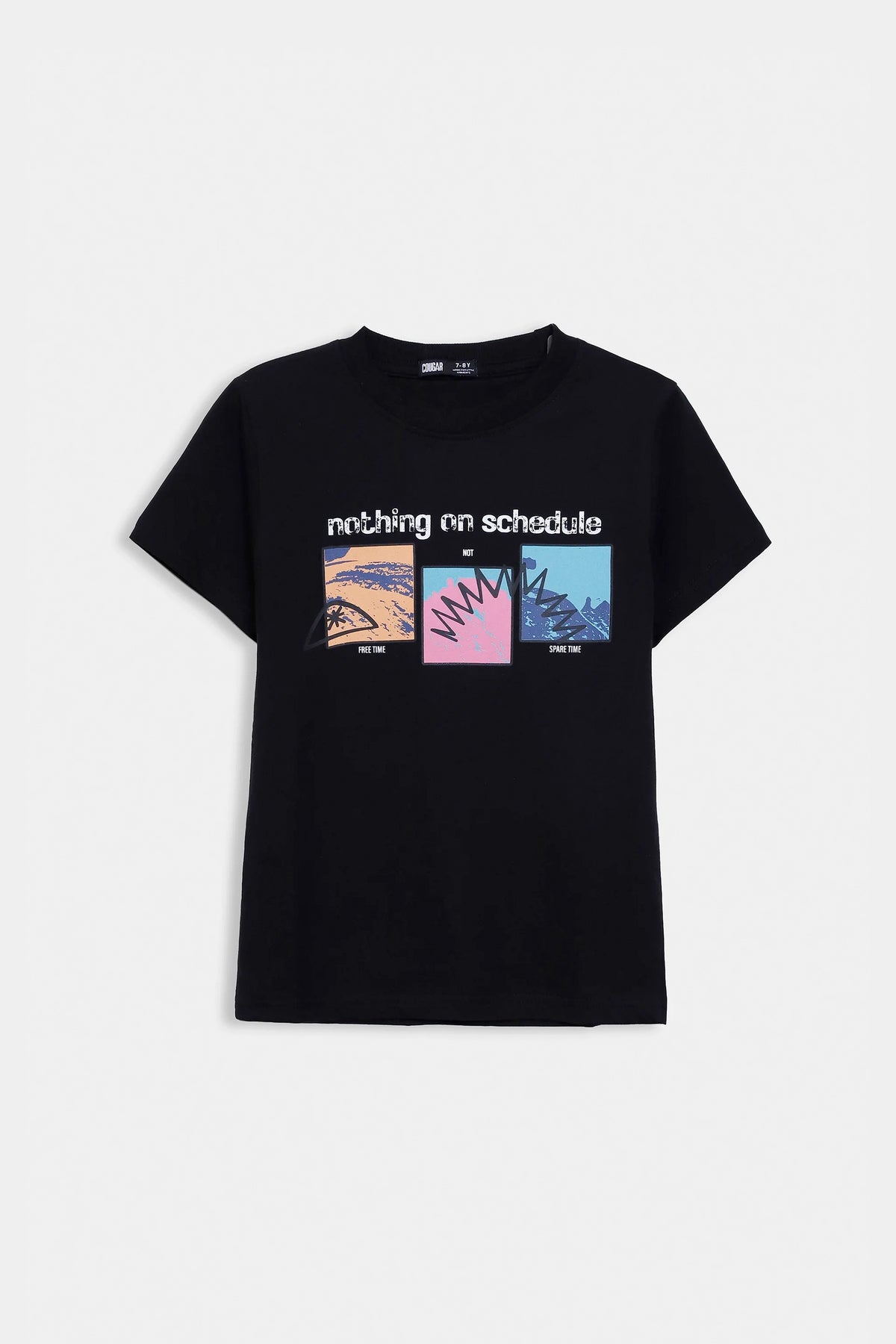 Spare Time Graphic Tee - Cougar Clothing