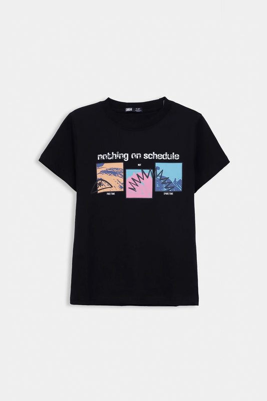 Spare Time Graphic Tee - Cougar Clothing