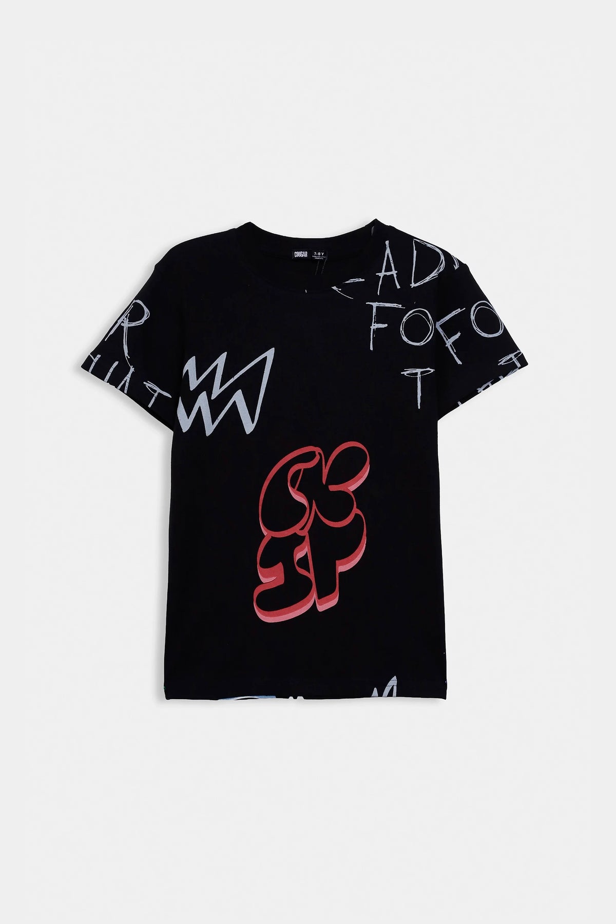 All-Over Printed T-Shirt - Cougar Clothing