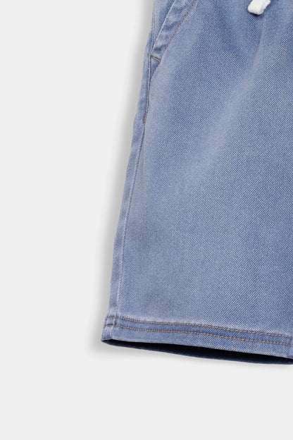 Relaxed Denim Shorts - Cougar Clothing