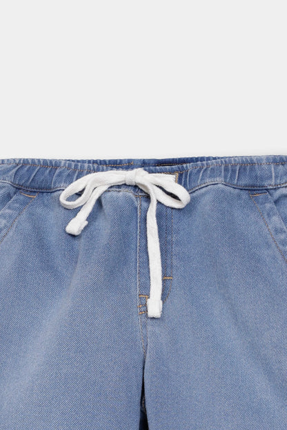 Relaxed Denim Shorts - Cougar Clothing