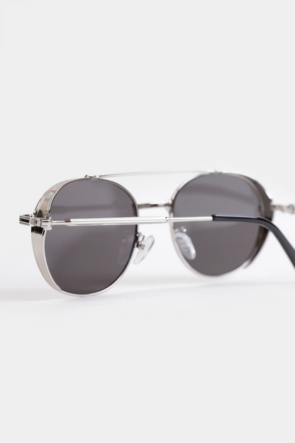Double Bridge Round Sunglasses - Cougar Clothing