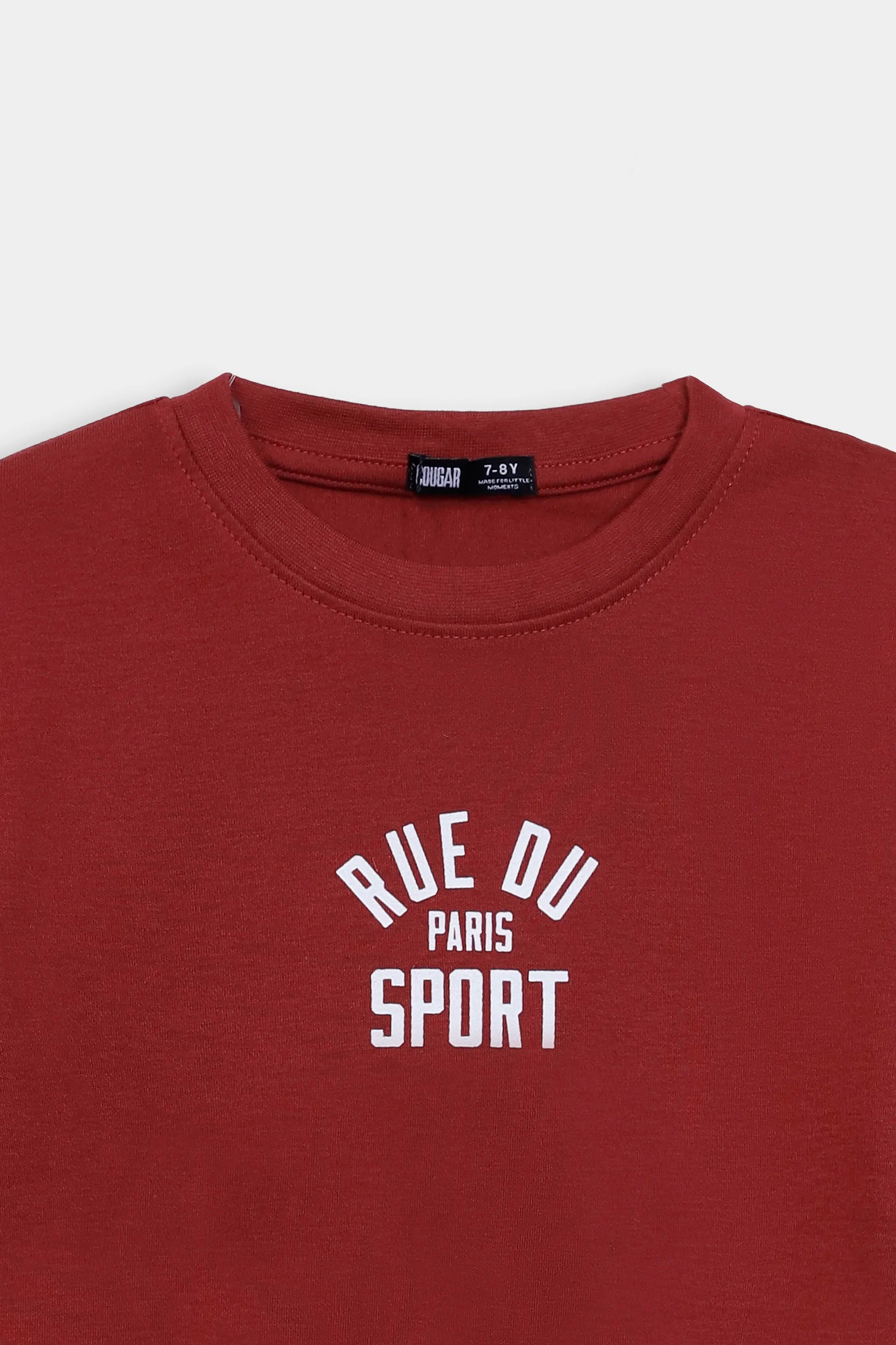 Text Print T-Shirt - Cougar Clothing