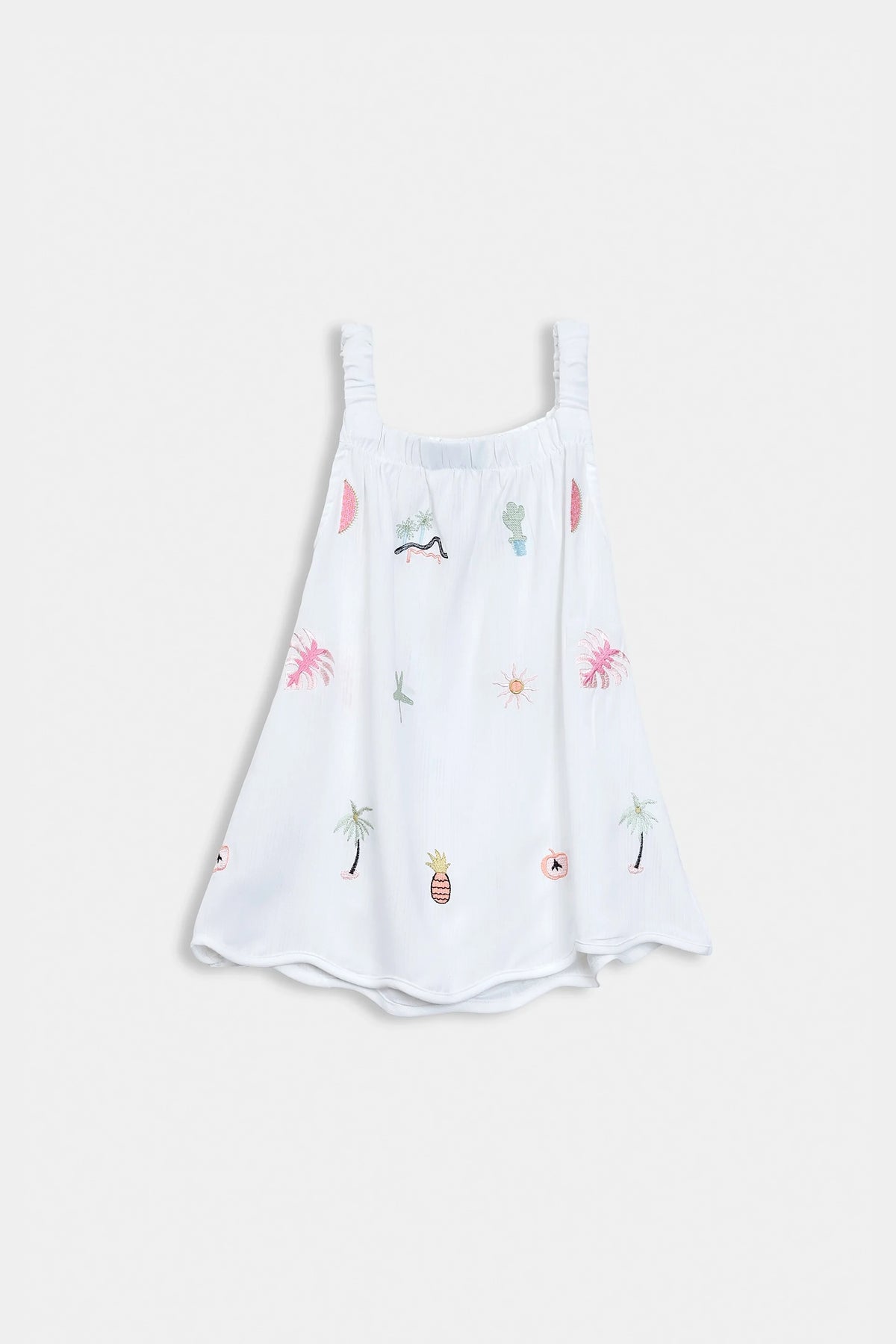 Embroidered Dress - Cougar Clothing