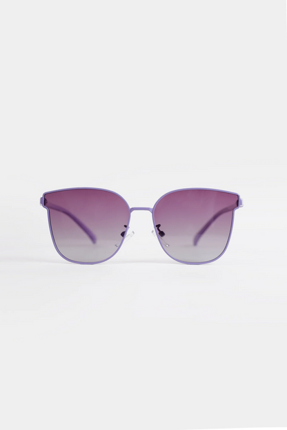 Square-Framed Gradient Sunglasses - Cougar Clothing