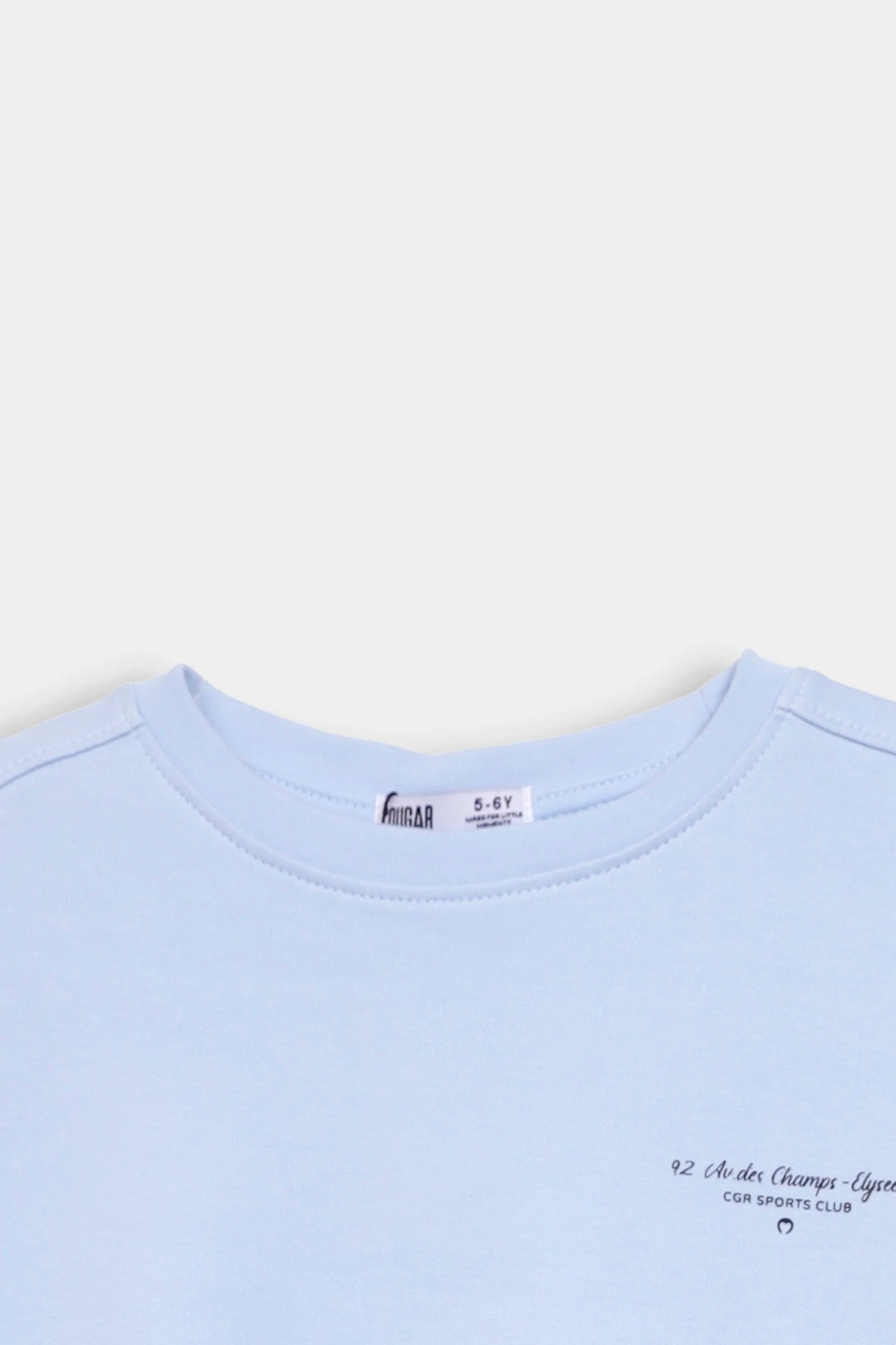 Interlock Text Print T-Shirt - Cougar Clothing